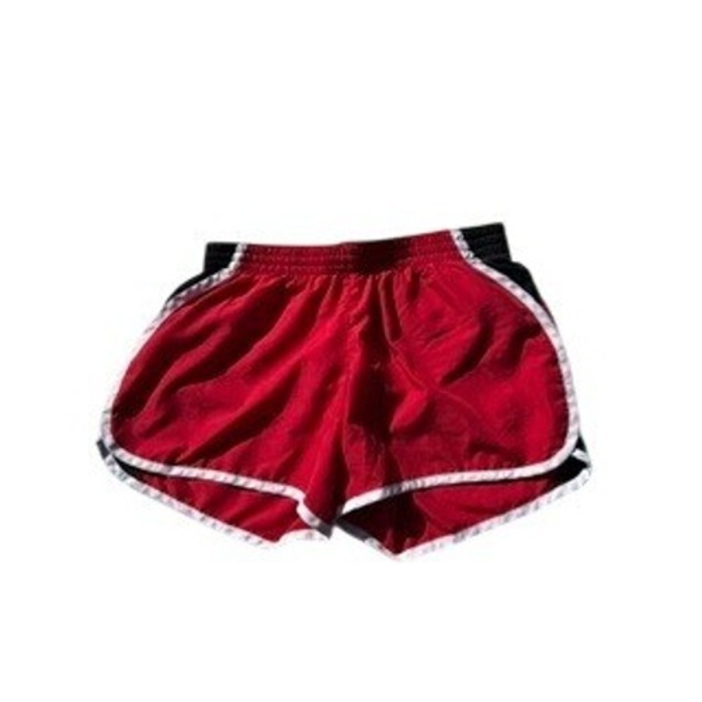 Holloway Girls Red Black Dry-Excel Running Athletic Shorts Size Large L